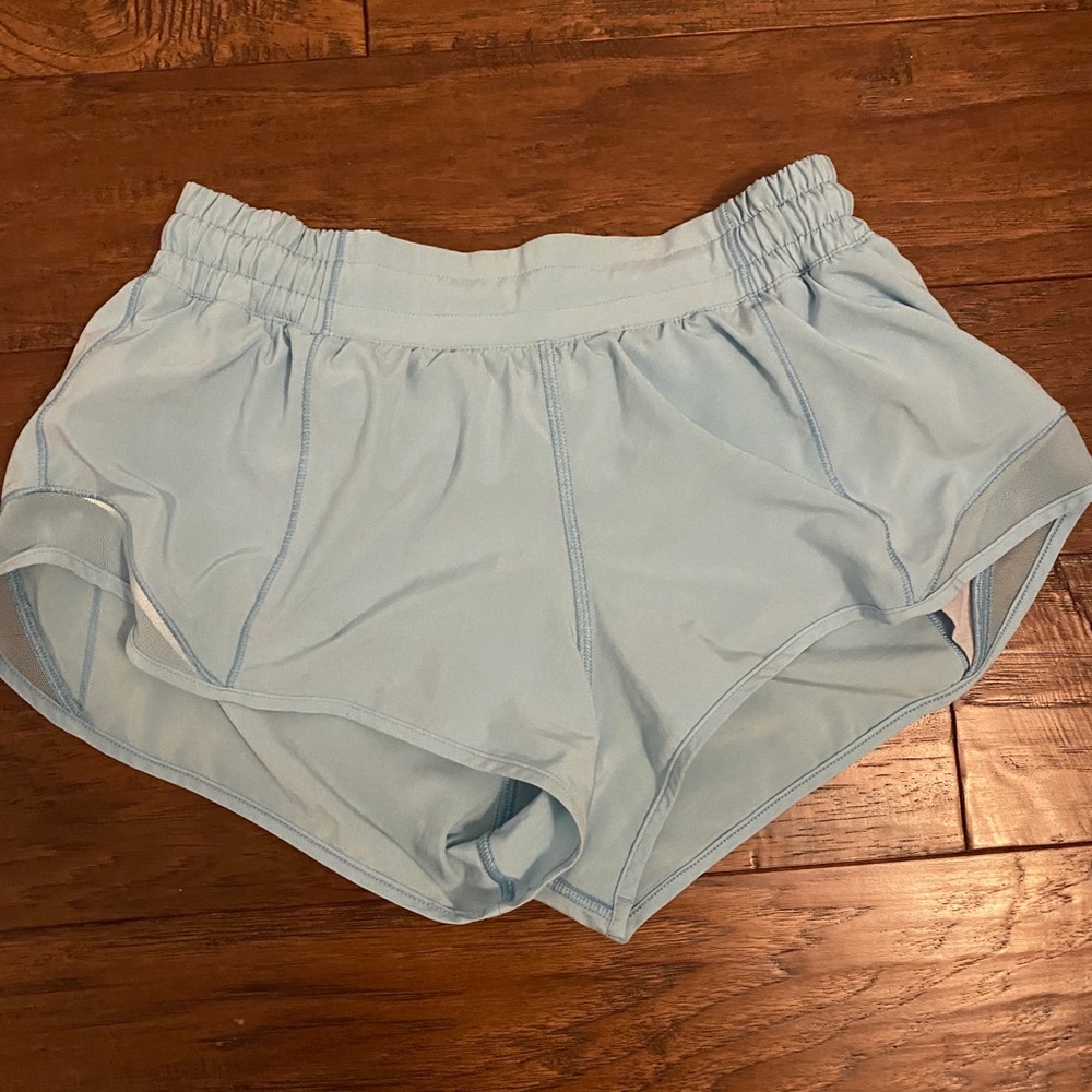 baby blue hotty hot shorts
